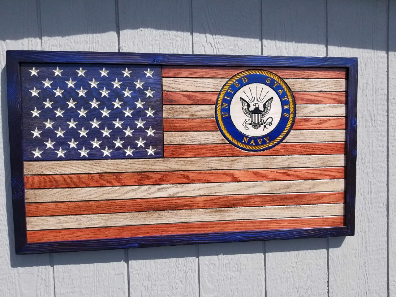 Rustic American Flag || Let Freedom Ring