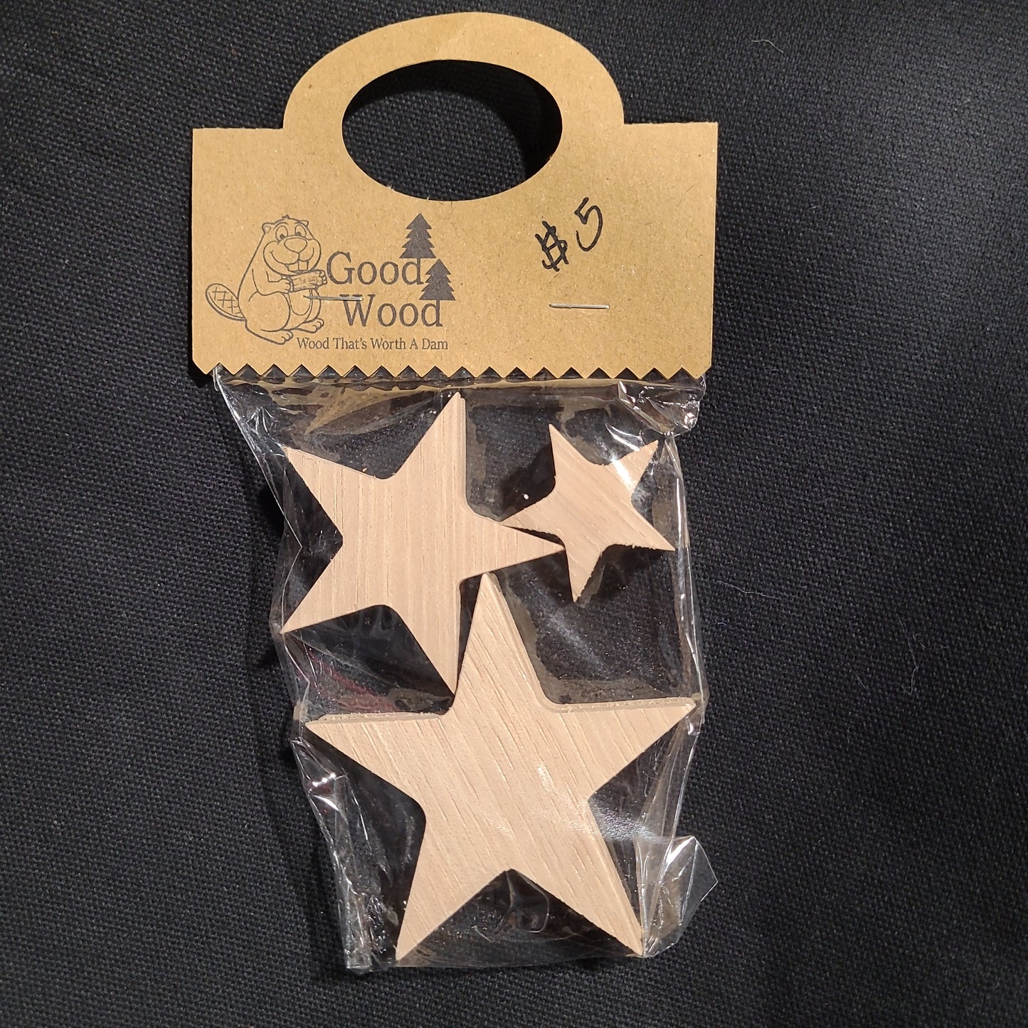 Wooden Craft Stars