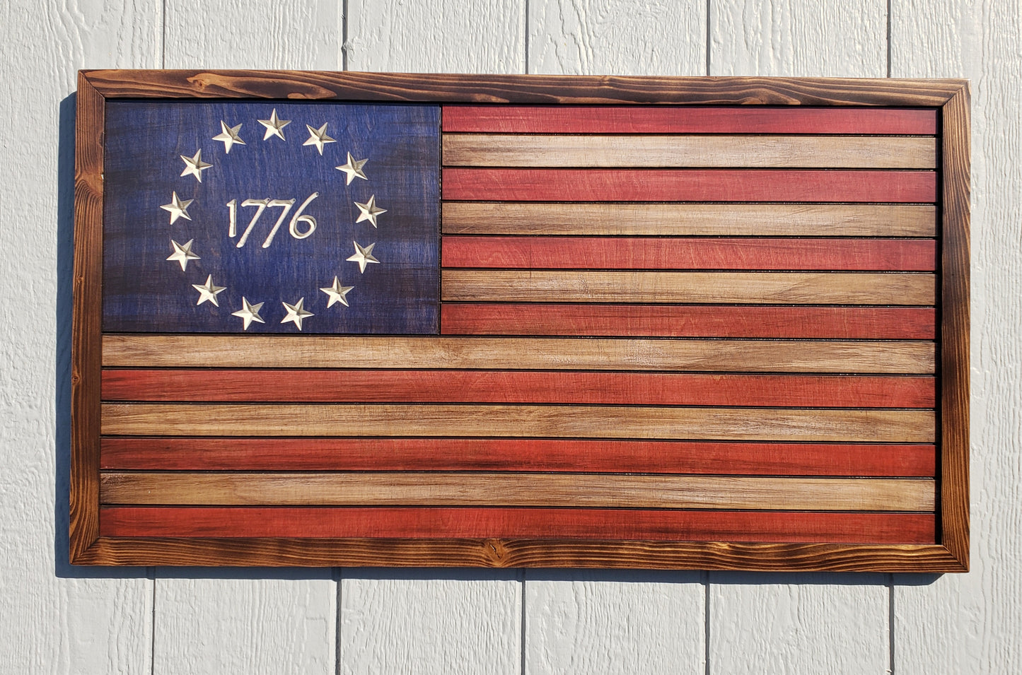 Rustic American Flag || Let Freedom Ring