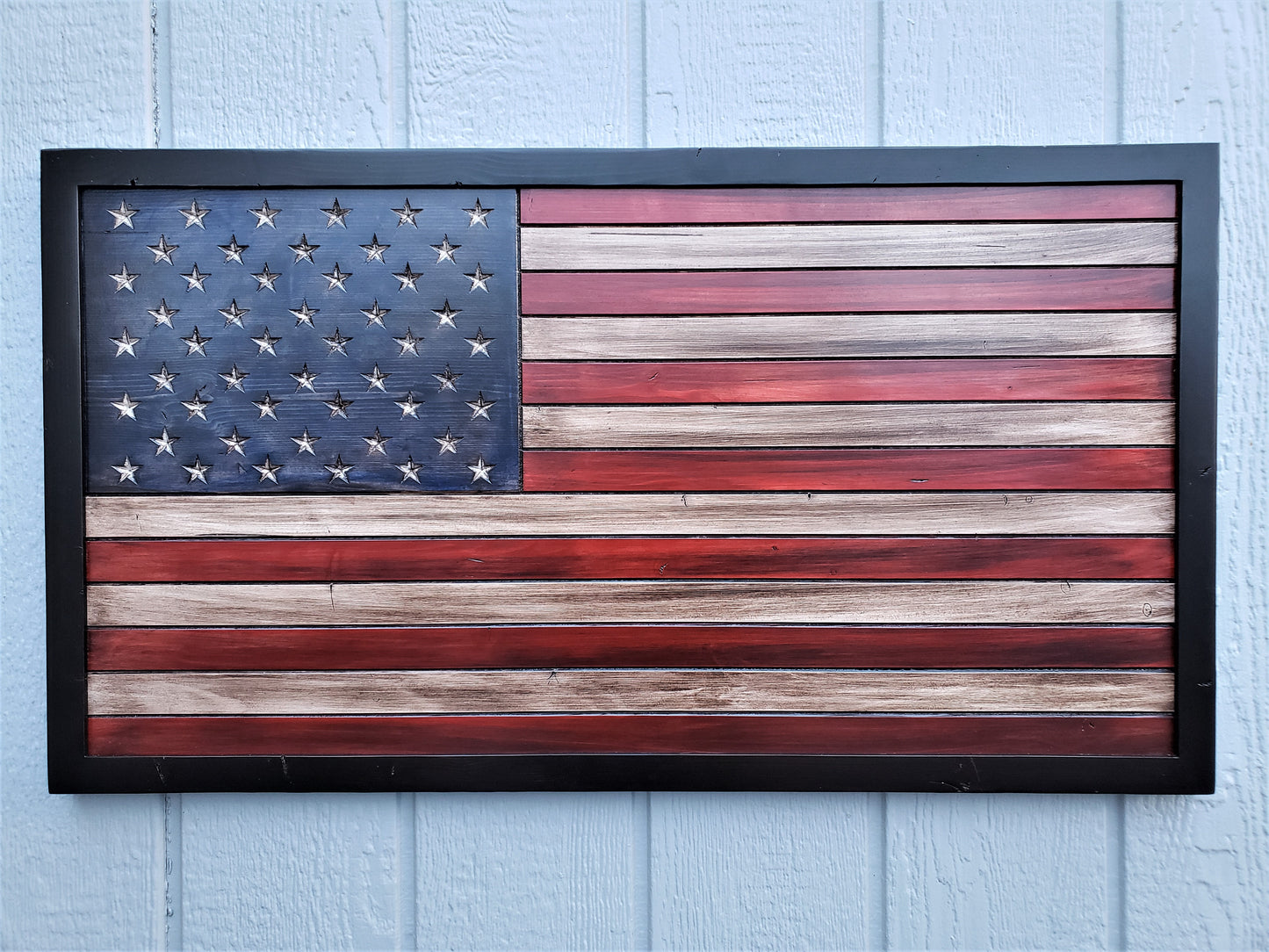 Rustic American Flag || Let Freedom Ring